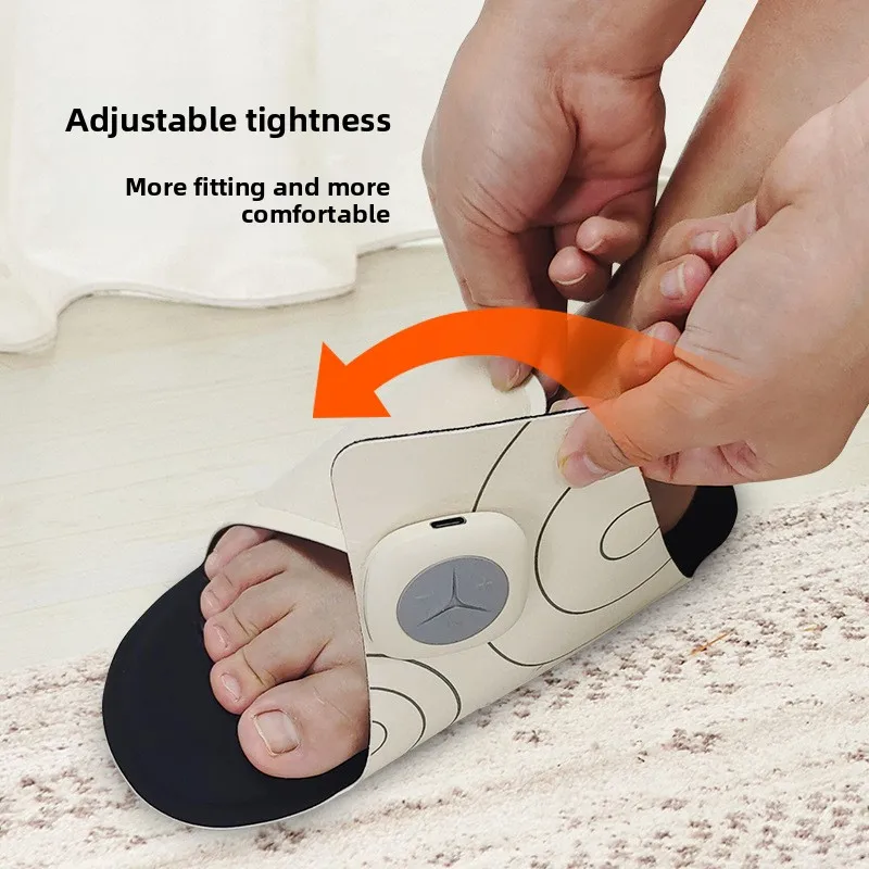 EMS Micro Current Foot Massager Household Kneading Foot Meridian Pulse Massager Vibration Foot Therapy Machine
