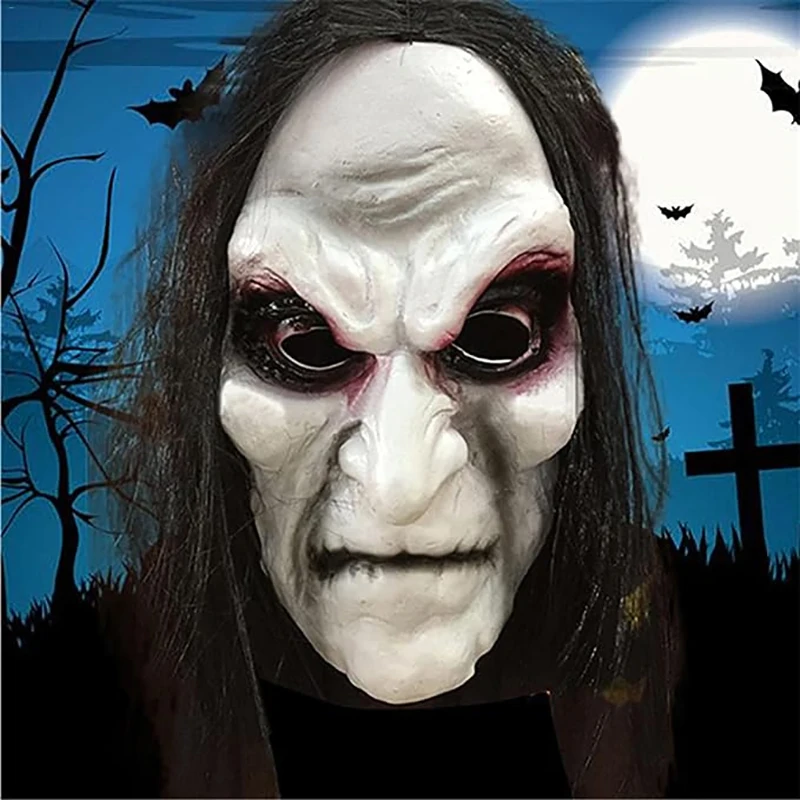 

Halloween Party Horror Mask Zombie Ghost Mask Halloween Party Mask Festival Cosplay Scary Mask Halloween Zombie Mask