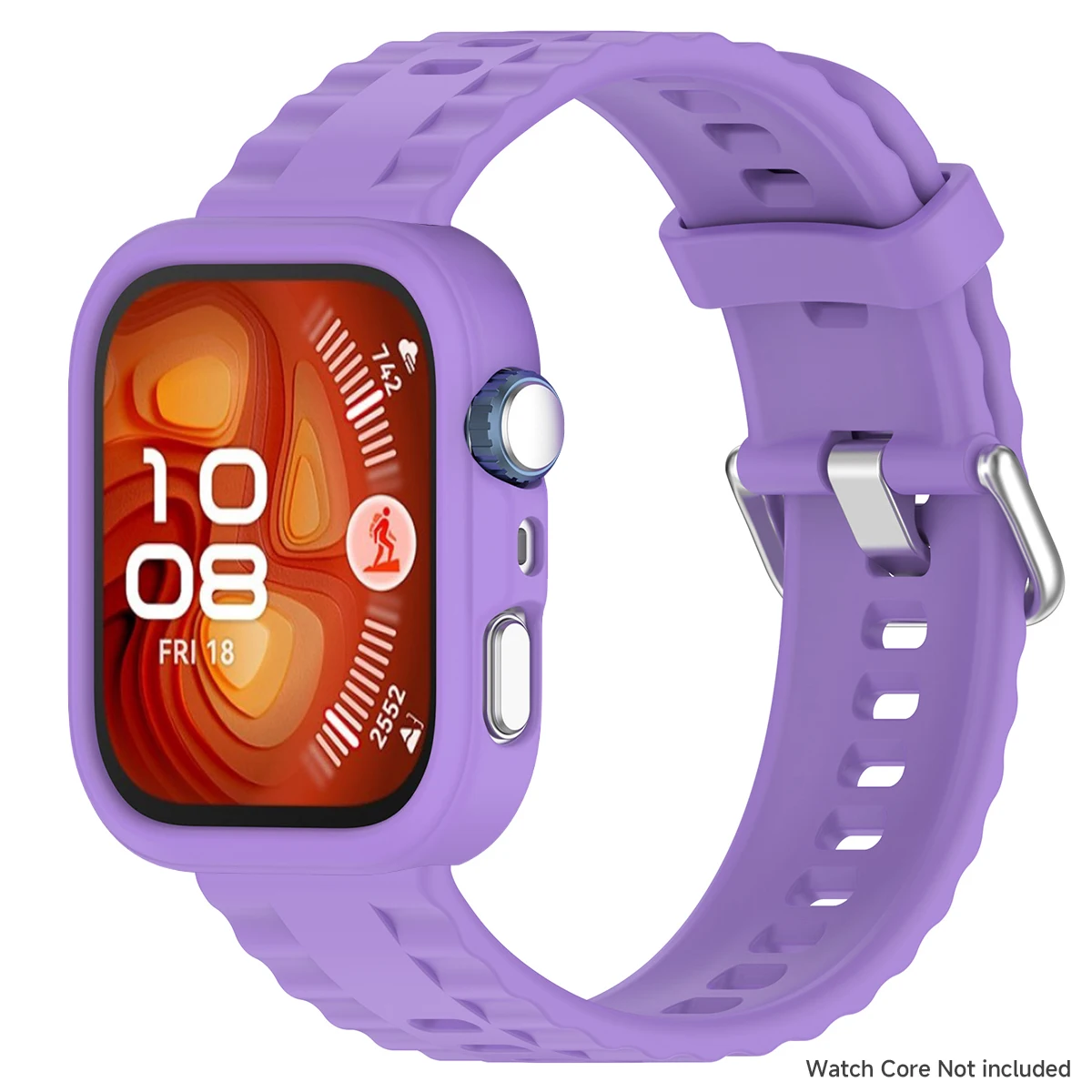 Soft Silicone Strap+Silicone Case for Huawei Watch Fit 4 Pro Sports Strap Case Hollow for Huawei Fit 4 Protective Accessories