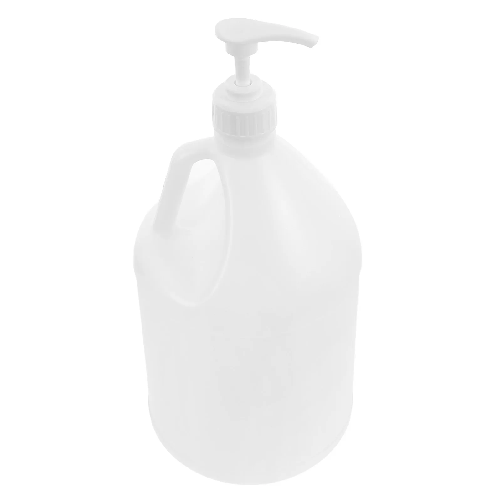 

Gallon Jug 4L White HDPE Plastic Barrel with Pump Head for Liquid Storage Transport Reusable Bottles Empty Container
