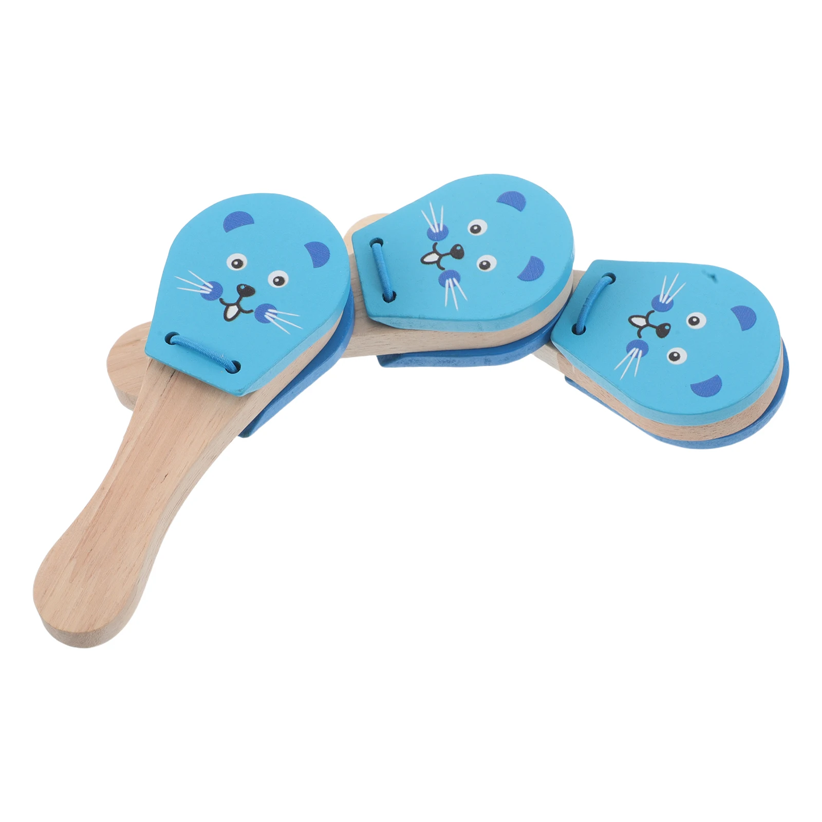 

3 Pcs Children's Wooden Speaker Board Toddler Instruments Toys Hit The Hand Noise Maker Kids Animal