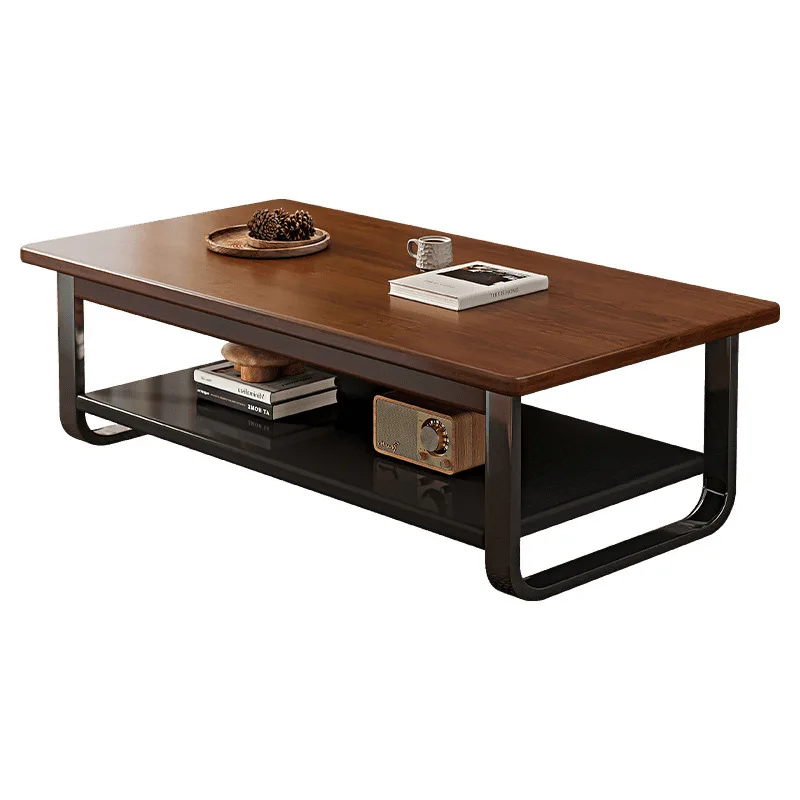 

Solid wood coffee table living room home high-end coffee table small apartment sofa side table simple small