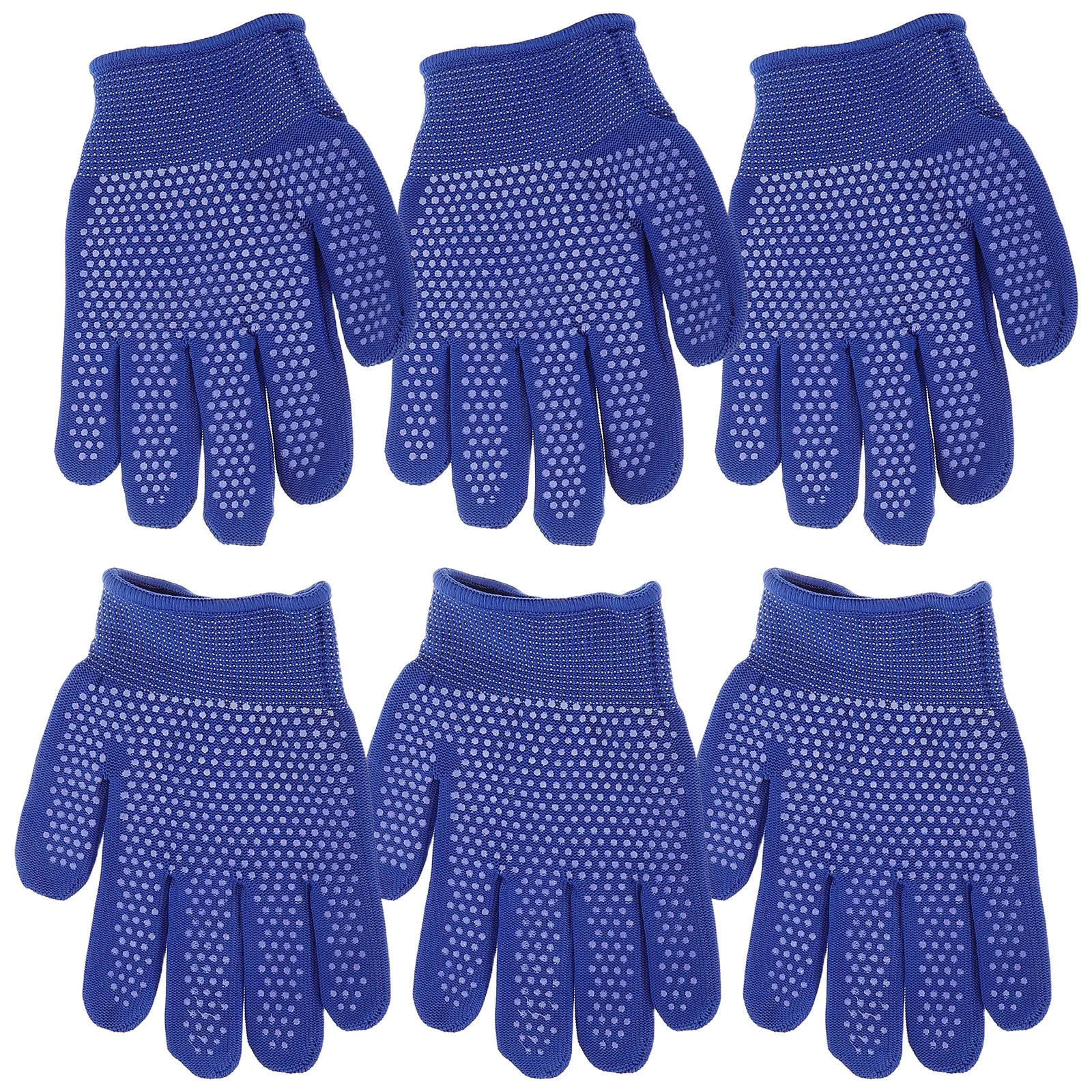 

3Pairs Kids Gardening Gloves Thickened Palm Protective Non Slip Breathable Mesh Outdoor Gloves for Children Garden Work Weeding