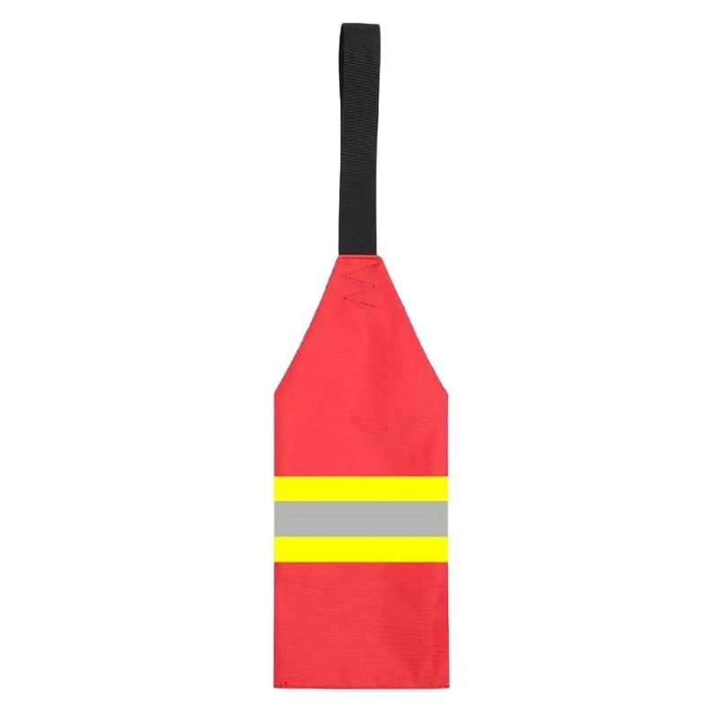 

Safety Travel Flags Canoes Towing Warning Flags with Webbing Kayak Accessory