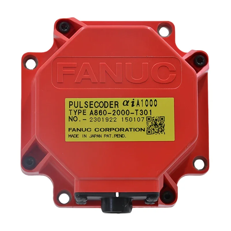 1 Year Warranty A860-2000-T301 FANUC A8602000T301 Used Original Price In Stock CNC AC Servo Motor Pulse Encoder PLC Controller