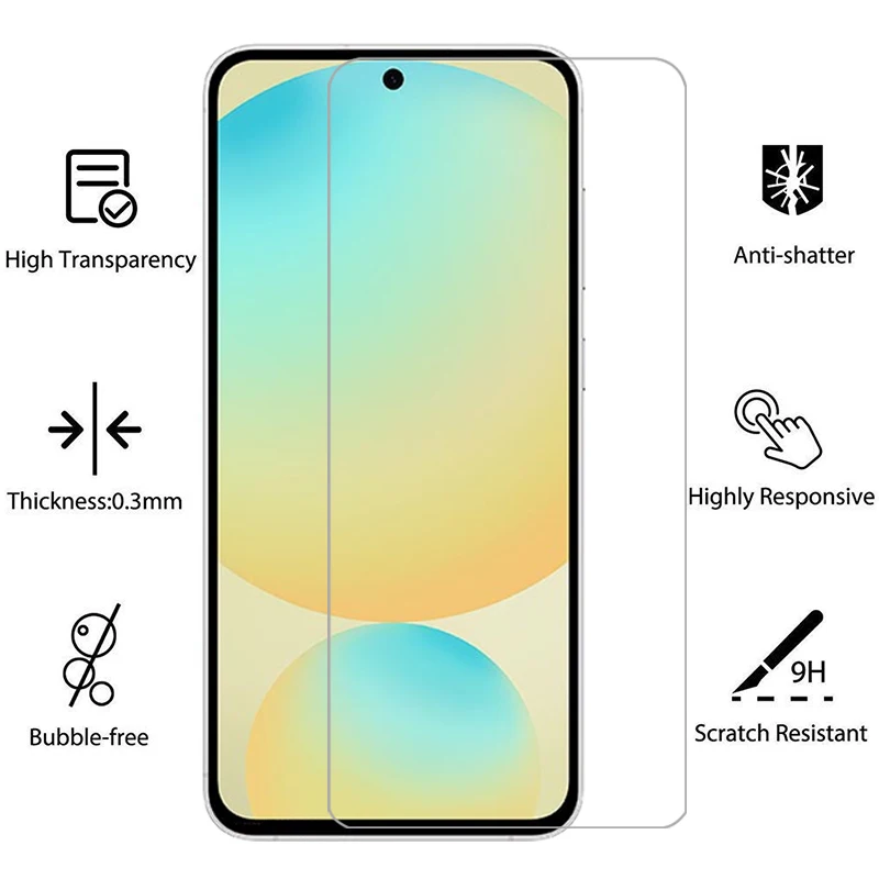 tempered glass for samsung galaxy s24 fe phone case samsungs24fe s24fe samsungs24 s 24 24s f e ef s24ef 5g back cover 360 galxy