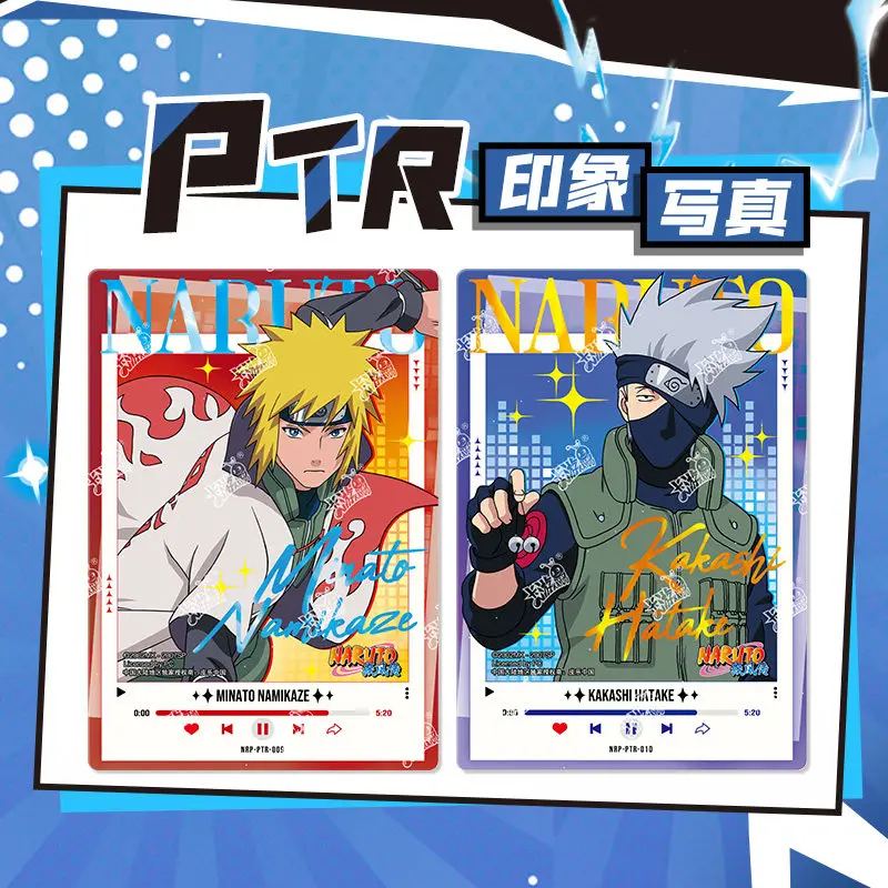 KAYOU 2026 New Naruto Uzumaki Naruto Uchiha Sasuke Collection Card Peripheral Animations Cartoonscomics Surprise Gifts Cute Game