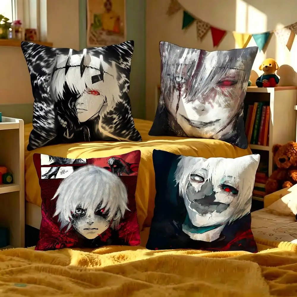T-Tokyo-Ghoul Pillowcase toon Gift Cushion Cover Bedroom Home Sofa Chair Seat Decor pillow case