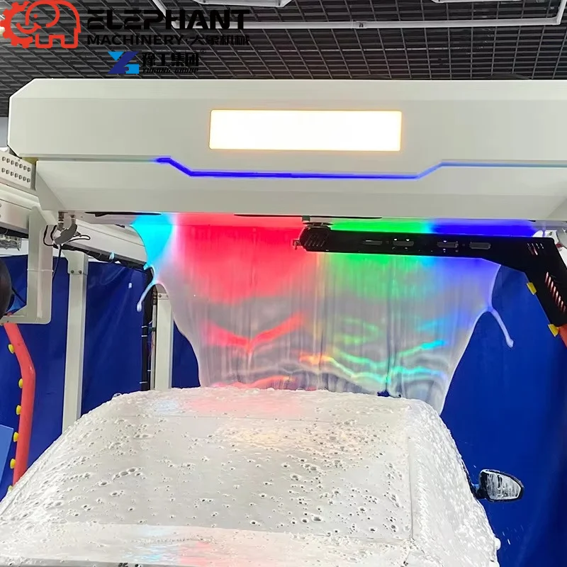 Touchless Car Wash Automatic Cleaning Machine Electric 360 Surround Pressure Car Washer