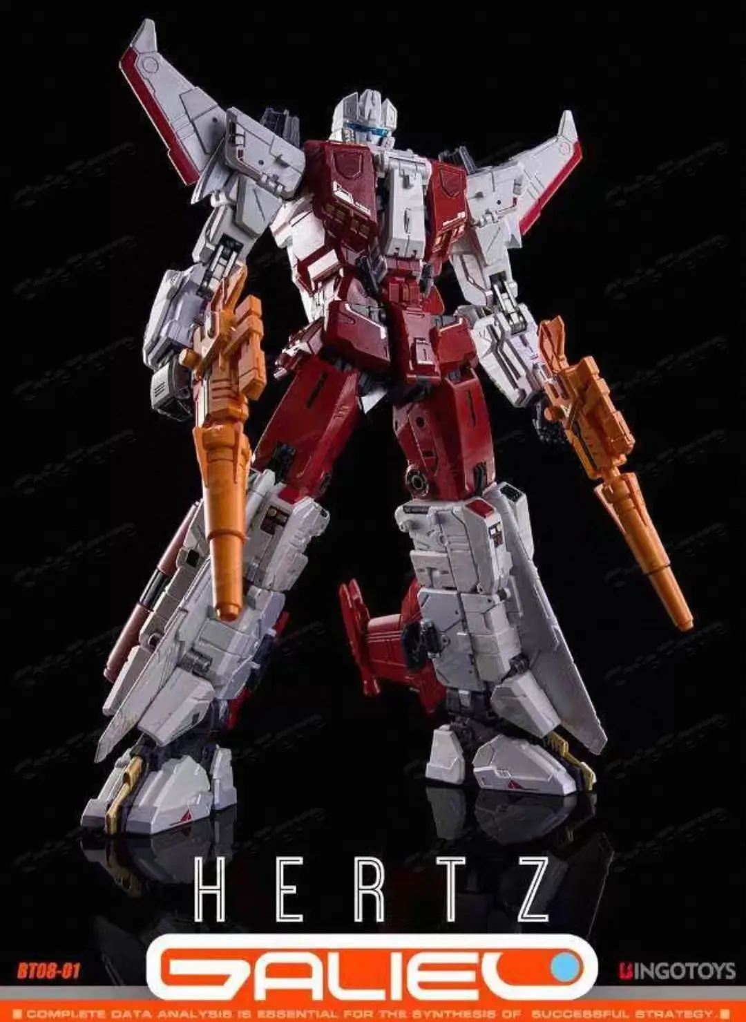 En stock, expédié sous 18 heures, figurine transformable BT08-01 Calculation King Member, Steel Whip, collection de figurines HERTZ