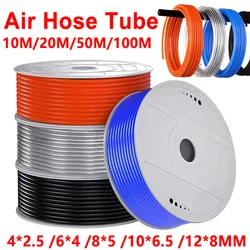 10m meters Pneumatic Air Hose Plastic Tube 4mm 6mm 8mm 10mm 12mm Air Hose Tube Pneumatic Tube Polyurethane Tubing