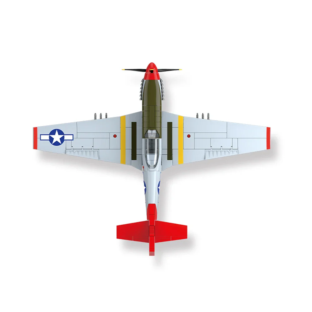 Weltkriegsarmee Militärsoldaten SWAT UK: Spitfire Fighter F MK. La Type Modellbau-Bausteine Spielzeug Geschenk – Detail 19