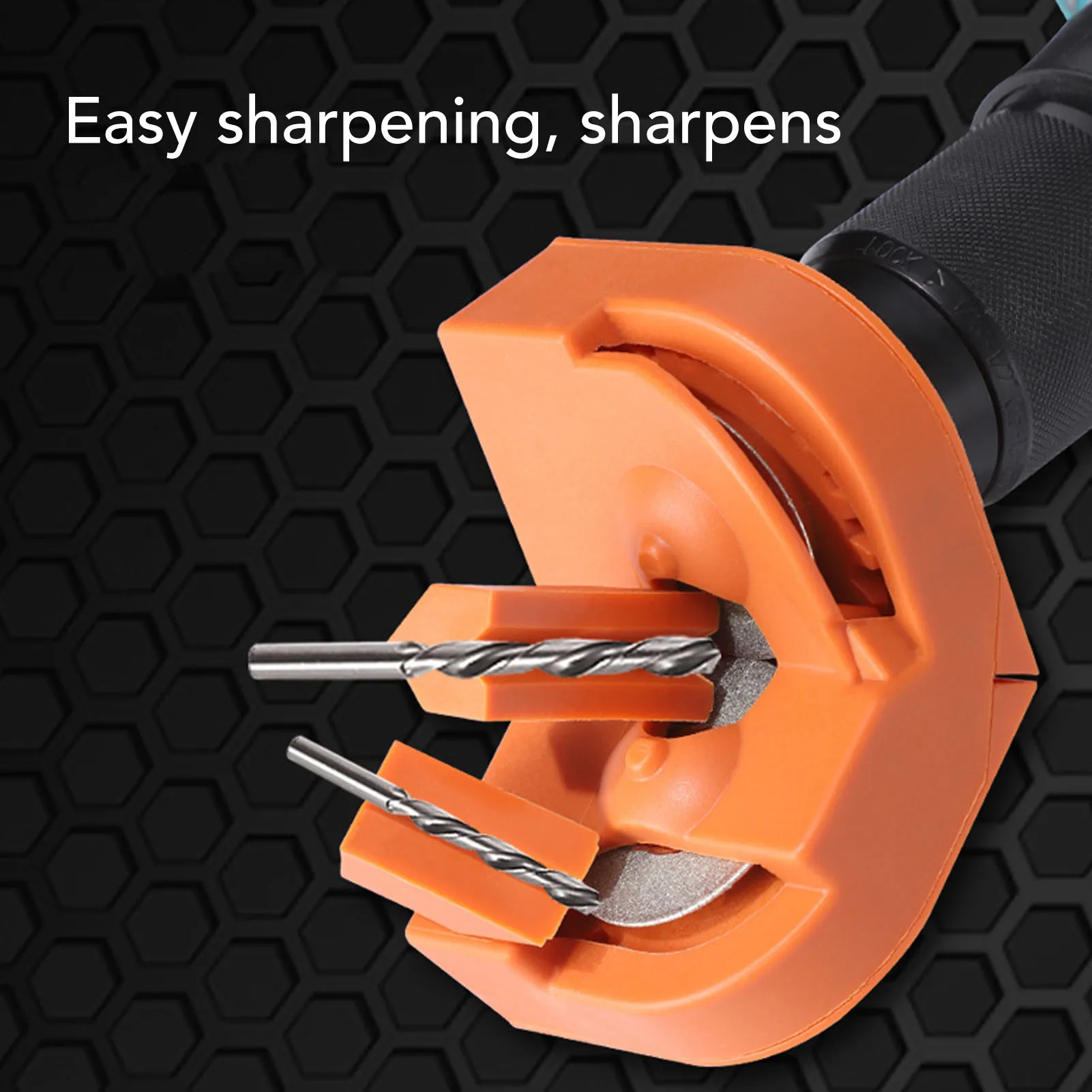 Drill Bit Sharpener Set Drill Machine Blade Sharpening Tool High Accuracy Easy Installation Simple Using for Automotive Repair