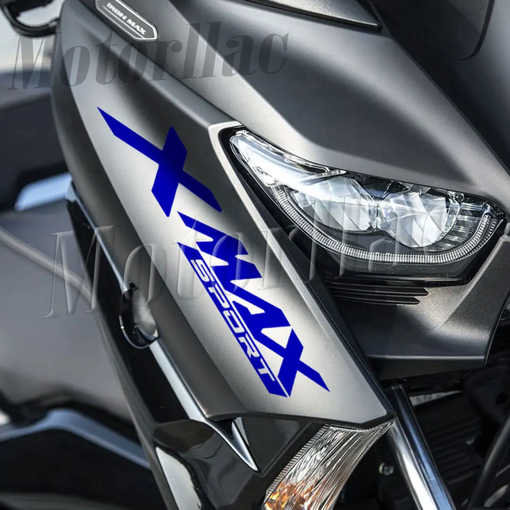Motorrad-Scooter-Aufkleber XMAX Frontstreifen-Verkleidungsaufkleber Wasserdichtes Zubehör für XMAX 125 150 250 300 400 Xmax 400 – Detail 1