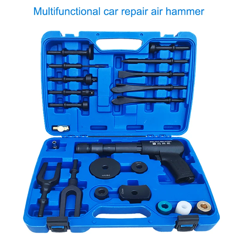 Pneumatic Concrete Breaker Ball Joint Auto Repair Tool Remover Flat Point Chisel Plane Air Hammer kit Pneumatic Separating Fork