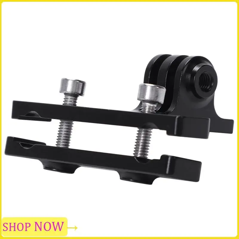 

Especial 2X Aluminum Bike Bicycle Saddle Rail Camera Mount For Gopro Hero 2 3 3+ 4 Black