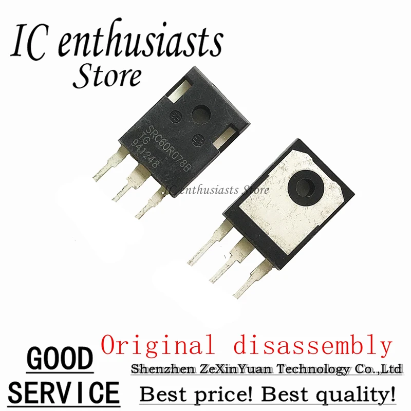 

5PCS-10PCS SRC60R078B SRC60R078 600V 40A TO-247 Original disassembly