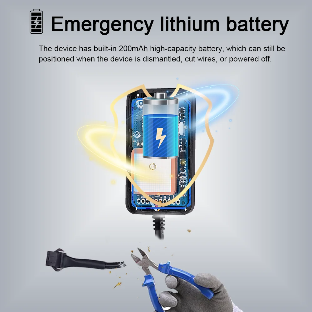 DAGPS Tracker TK108 Mendeteksi Konsumsi Bahan Bakar Kendaraan Perangkat GPS Mesin Potong Pelacak GPS Tahan Air untuk GPS Mobil Penggunaan Gratis Seumur Hidup