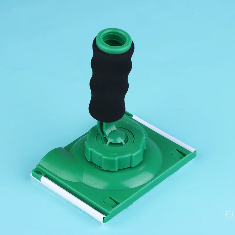 Grünes Trimmerwerkzeug mit Schneide zum Lackieren von Wandecken und Decken