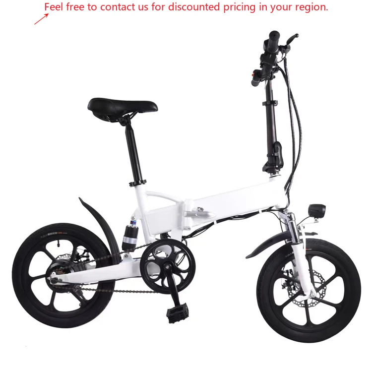 

2023 Factory Supply 16 Inch 36V 350W Portable Folding Bikes 1 Foldable Electric Bicycle On Sale