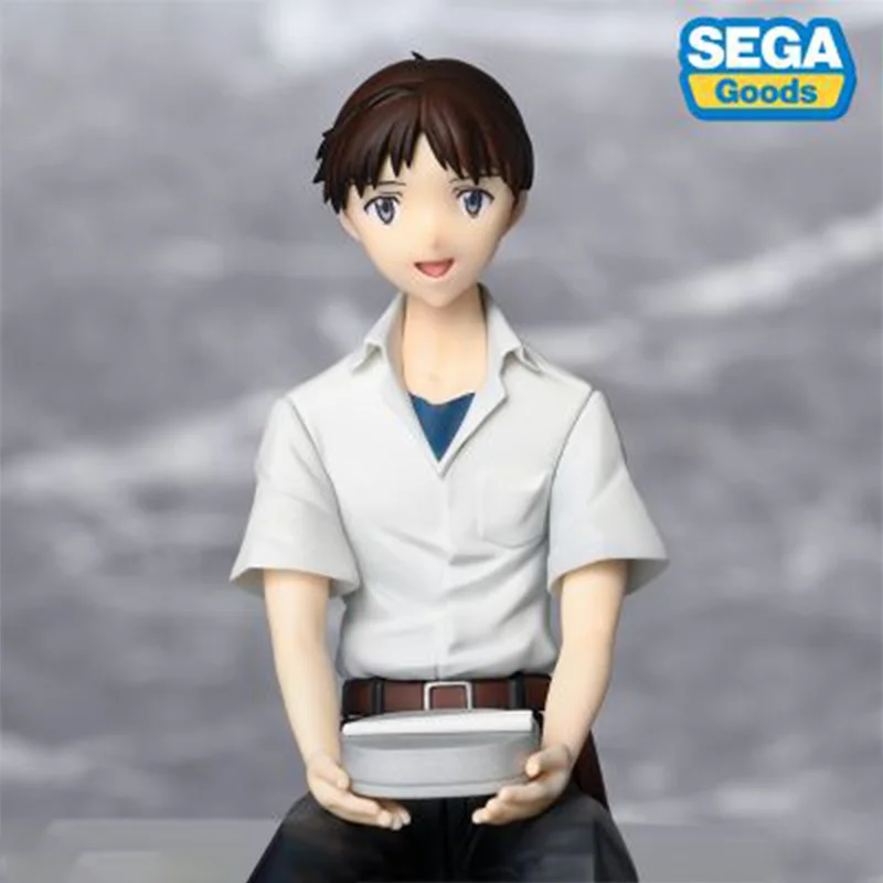 【أصلي 100%】SEGA Evangelion Shin Gekijouban-Ikari Shinji-Premium Chokonose Figure Collection Series نموذج شخصية كرتونية