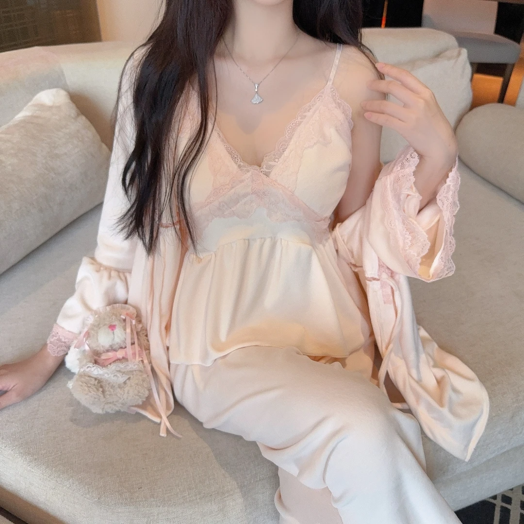 

Пижамные комплекты для женщин: льняные, милые, молодежные, дышащие, легкие, прохладные, повседневные, с круглым вырезом, рукавами-крылышками, шорты-бермуды, летние, в стиле Ins