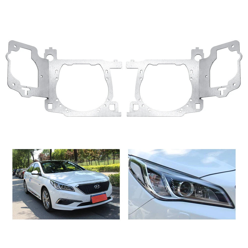 

TAOCHIS adapter frame for Hyundai Sonata 9 2015 high configuration for help install bi led projector lens 3.0 inches