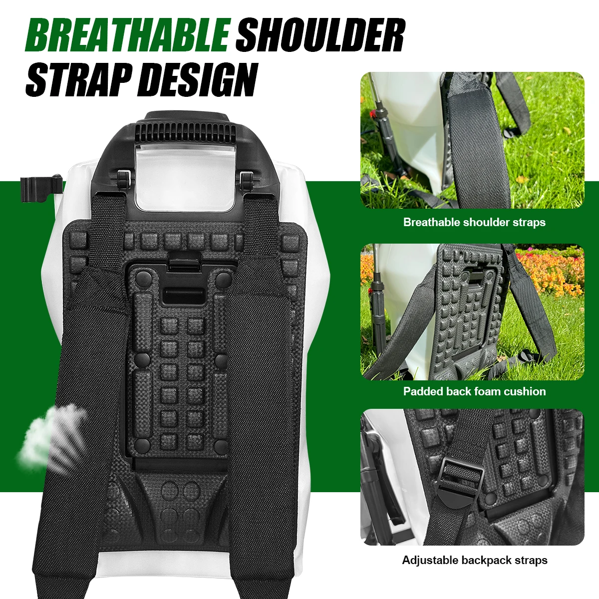 4.2 Gallon Backpack Sprayer Ba - огляд і ціна Electric Sprayer Backpack