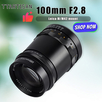 TTArtisan 100mm F2.8 Soap Bubble Bokeh Lens Full Frame MF Lens for M42-mount Adapter for Sony E/Nikon Z/Canon RF/Leica M/Fuji XF