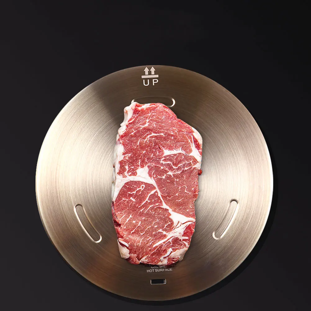 

1Set Heat Diffuser Induction Plate Stainless Steel Heat Converter Disk Kitchen Adapter Plate for Gas Stove Electric Stove