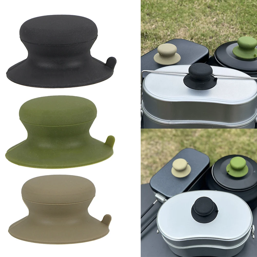 Indoor Cooking 14*8.5*11cm Anti-Scald Handle Multi-functional Stand Easy To Clean Silicone Safe Cooking Solution