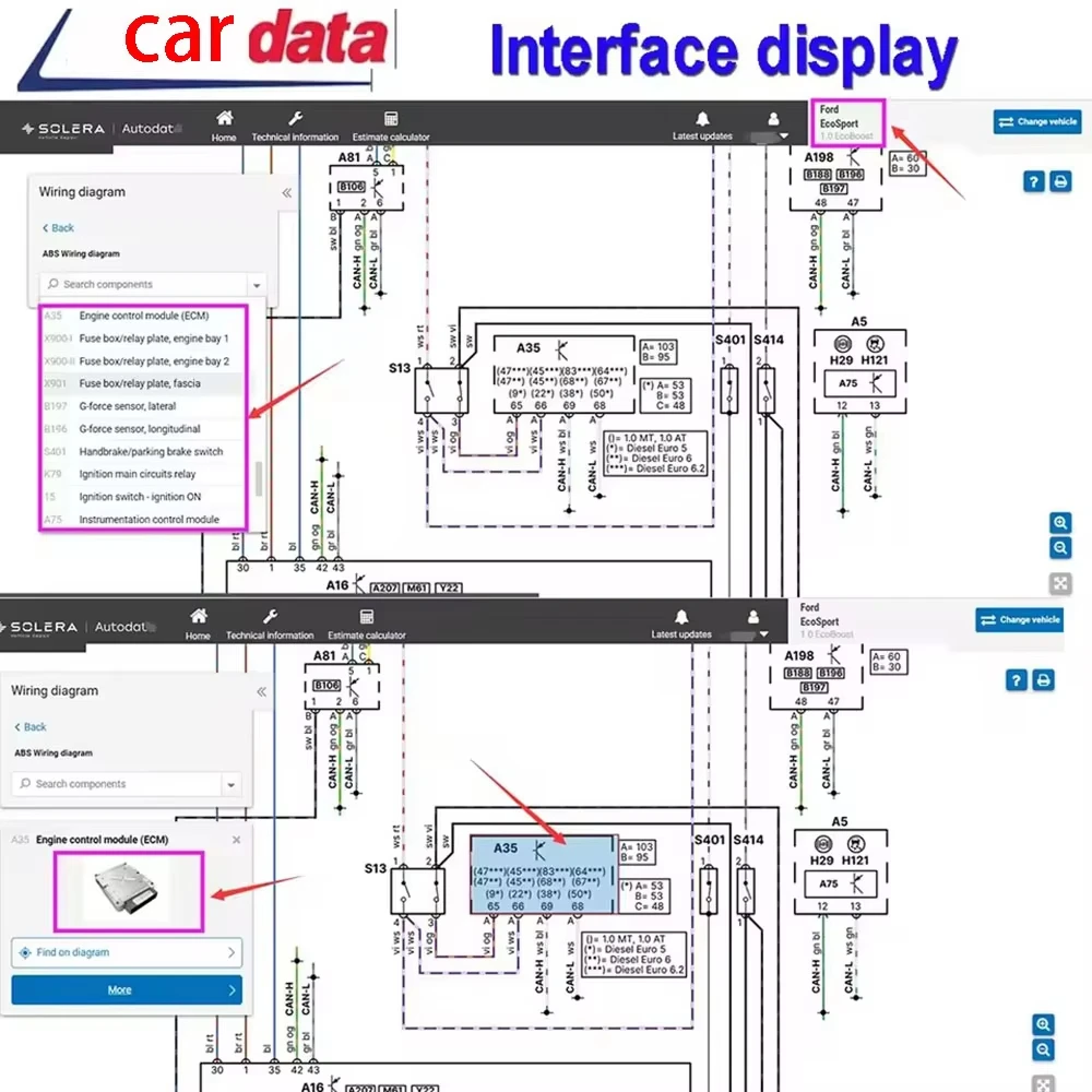 Newest Online Account for AllData US EU Car Data Software Wiring Diagrams Repair All Data Hay-nes PRO Support with Mobile/PC