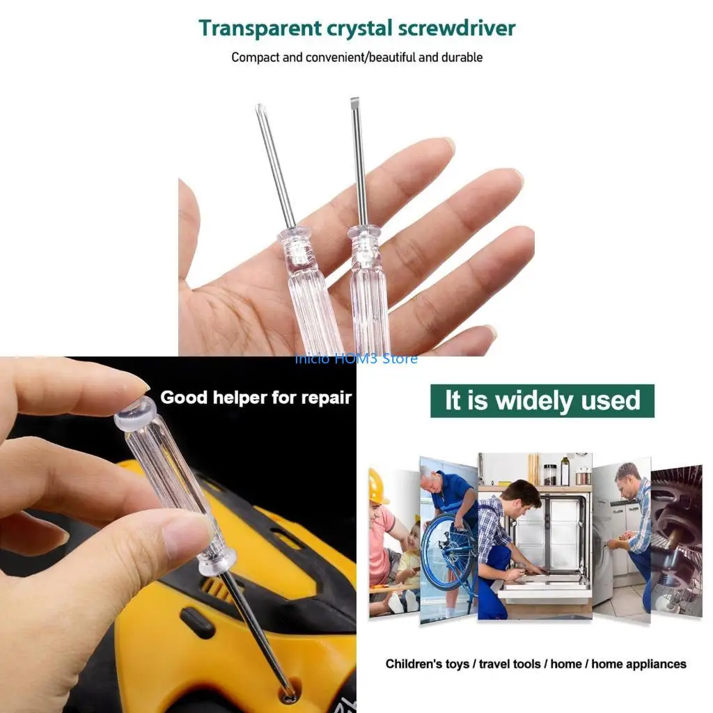 A5YD Portable Flat for Head Screwdrivers Ergonomic Manual Repa