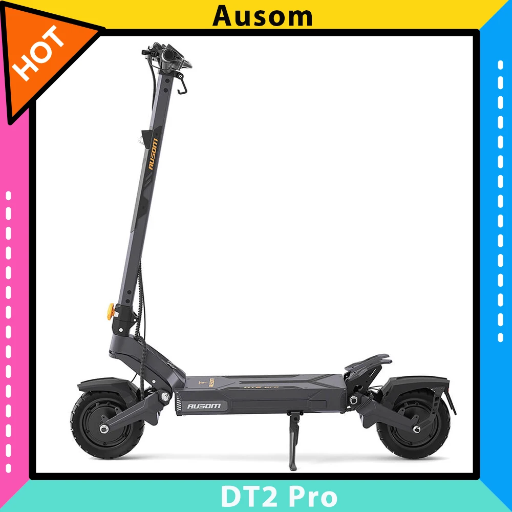 Ausomdt2proscooterelétrico2*1100wmotor52v23.4ah10*3.0polegadapneu68km/hvelocidademáxima115kmalcancemáximofreiosadiscohidráulicos-AliExpress