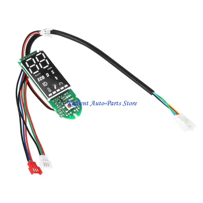 

T3EF Waterproof Dashboard for 8.5 to 10 Inch Electric Scooter With Integrated Speed And Mileage Display and Easy Installation