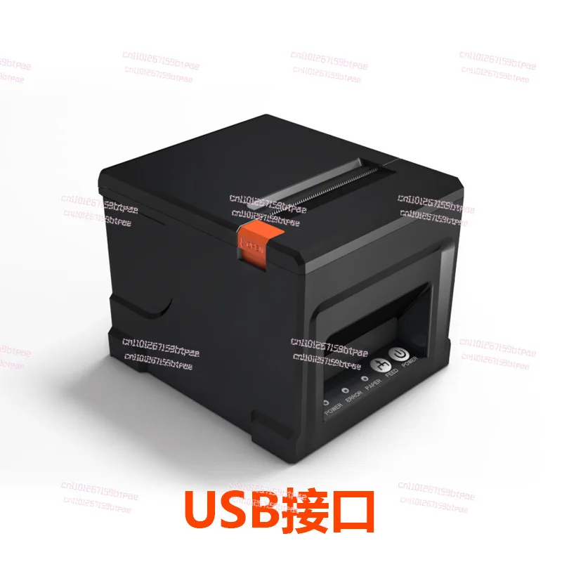 

80 мм большая передача чеков без чернил умный кухонный термопринтер чеков на стойке регистрации