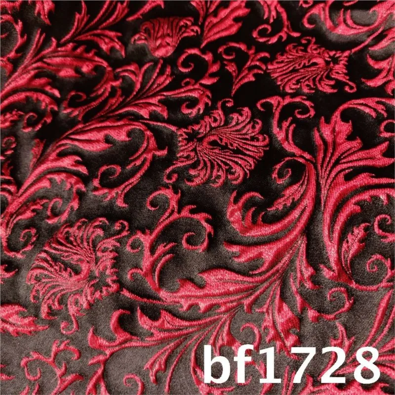 This is a classic jacquard fabric with concave-convex three-dimensional embossed pattern and light elegant drape