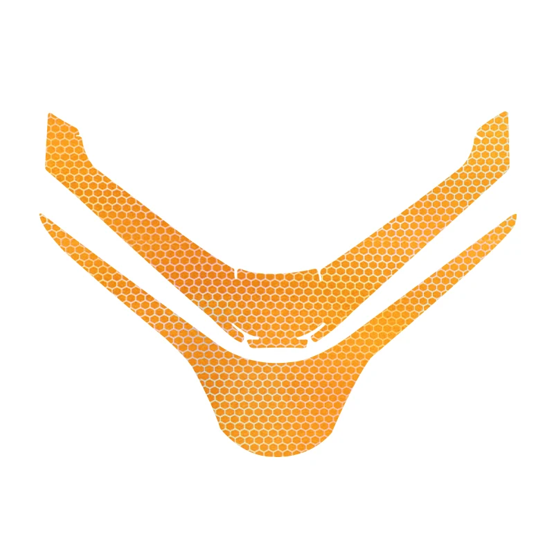 ل CFMOTO 800NK 800 NK NK800 800nk العلوي فيلم العسل فيلم الليزر المدخن الأسود الذيل ضوء ملصق تعديل الملحقات