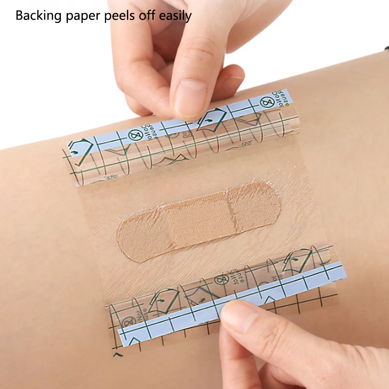 Rollo de película de PU impermeable para el cuidado posterior del tatuaje, vendajes curativos de piel protectora, cinta adhesiva de PU, vendaje Medicinal para heridas, 5 m/rollo