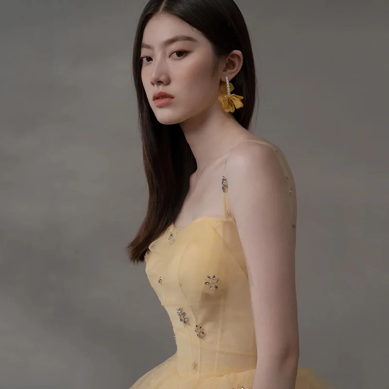 تول منتفخ تنورة الزفاف دكتور 2024 جديد الخريف مربوط نظام الغابات ضوء الحجاب استوديو موضوع التصوير زي #4