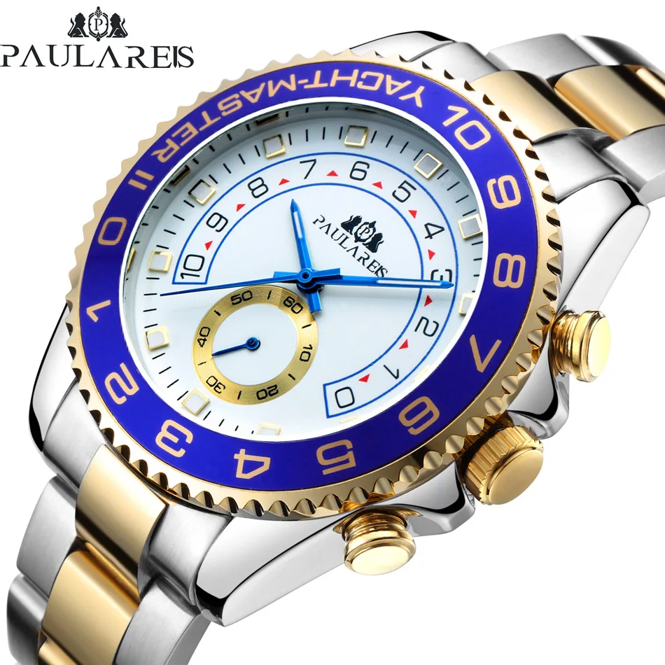 

High-End and Elegant Men Mechanical Watch Fashion Luxury Waterproof Man Luminous Business Clock Stainless Steel Strap Best Gifts