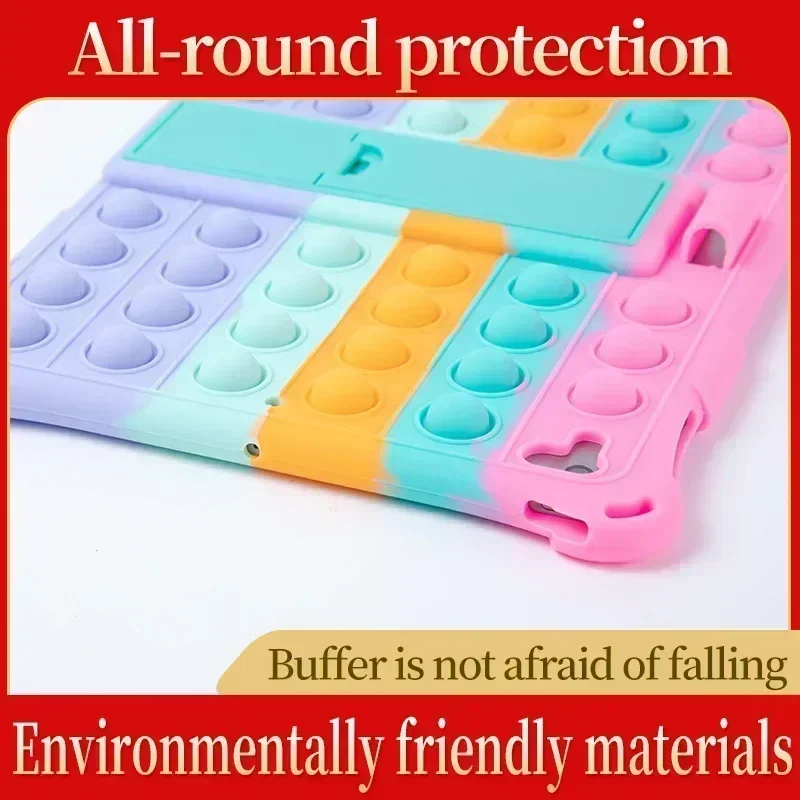 Tablet Case for iPad 9.7 2018 2017 5th 6th Funda Kids Stand Cover for iPad Air 5 4 10.2 7th 8th 9th 10th Generation Pro 11 Case