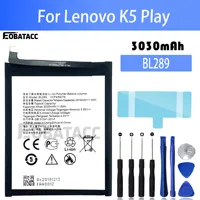 100% New Original Battery BL289 For lenovo  K5 Play Battery + Free Tools