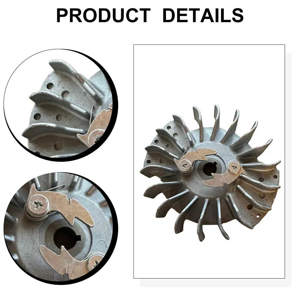 

Маховик для бензопил 181, 281, 288 и Jonsered 2094, 2095. Замена компонента двигателя, соответствующая спецификации 501802201.