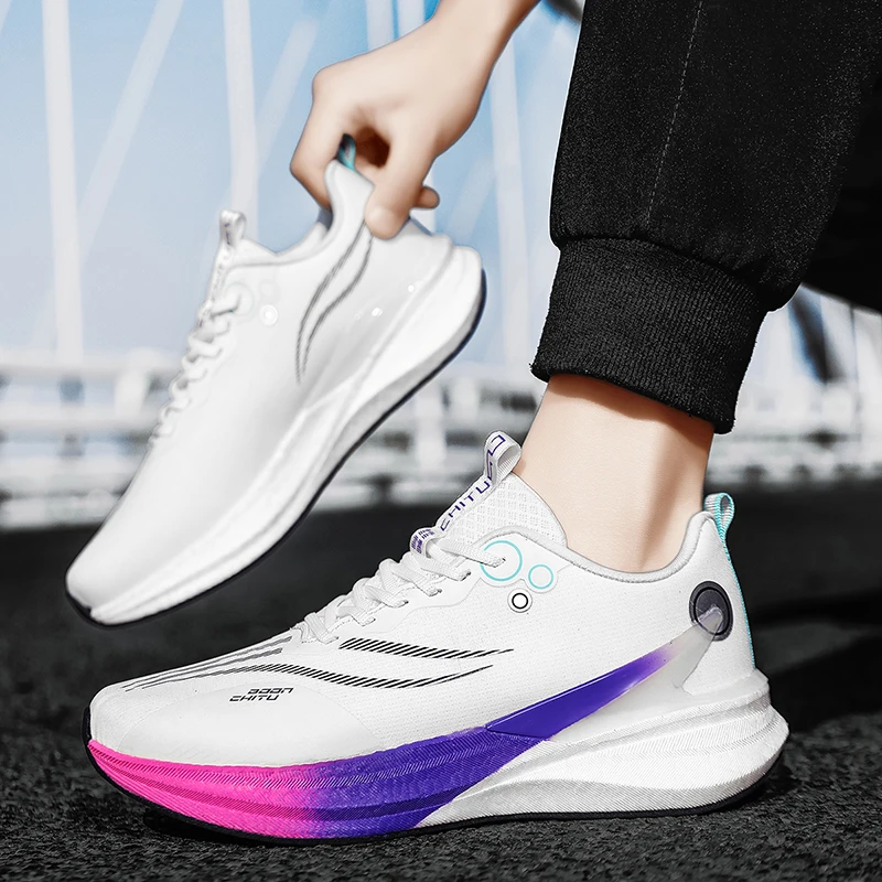 

Unisex Breathable Running Shoes Lightweight Shock-Absorbing Sneakers for Kids & Students,Ultra-Soft Sole Marathon Running Shoes