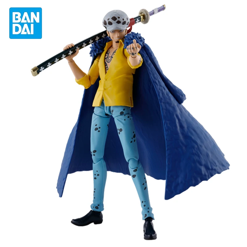 

В наличии оригинальный SHF Trafalgar D. Экшн-фигурка аниме «Water Law ONE PIECE», Коллекционная модель куклы, статуэтка игрушка с орнаментом