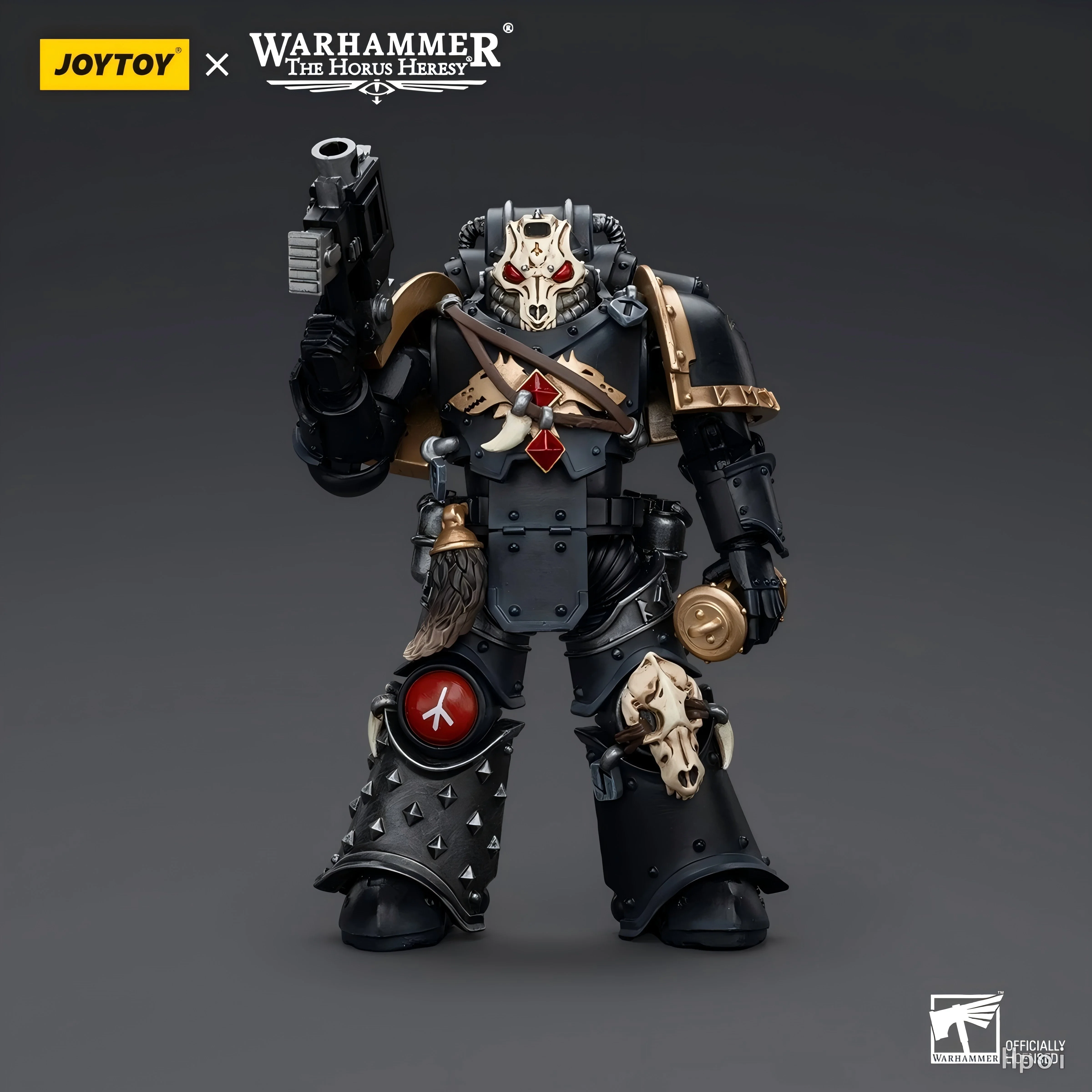 JOYTOY Warhammer 40K Space Wolves Game Edition Legion Praetor Arjac Rockfist Ragnar Sigyrr Stoneshield Grey SP Huscarl Toy
