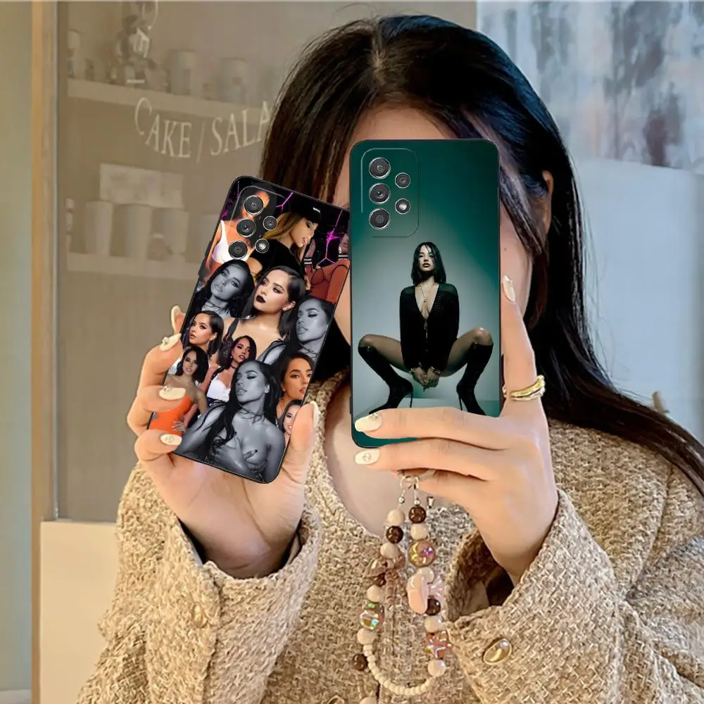 حافظة لهاتف سامسونج جالاكسي A73 72 71 70 56 55 54 53 52 36 35 34 23 16 15 5G غطاء حماية ملون