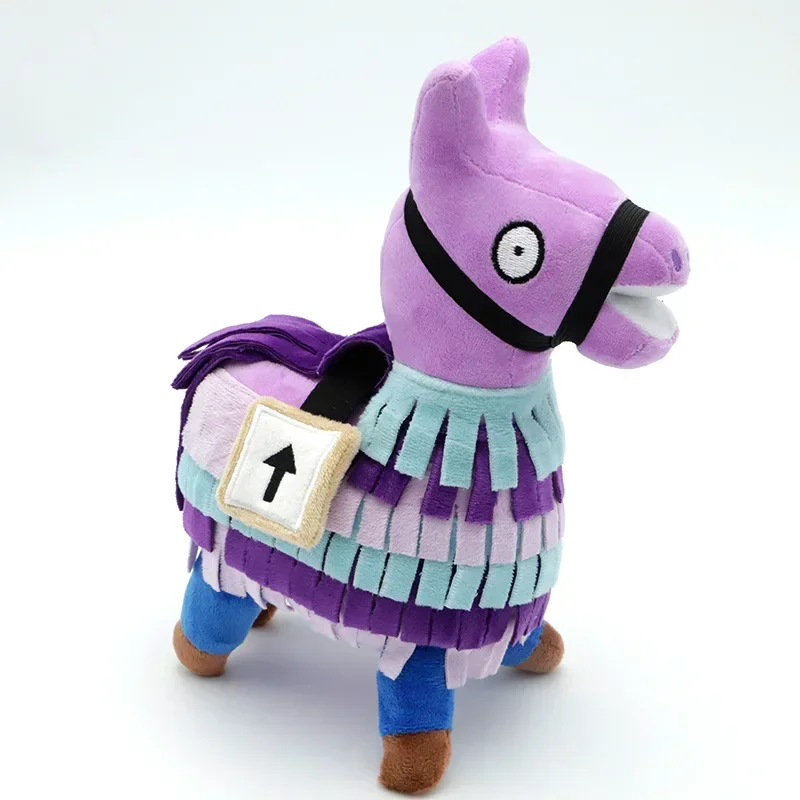 

35cm Fortnite Supply Llama Plush Doll Game Peripheral Alpaca Supply Crate Decoration Ornaments Children's Toys Holiday Gifts