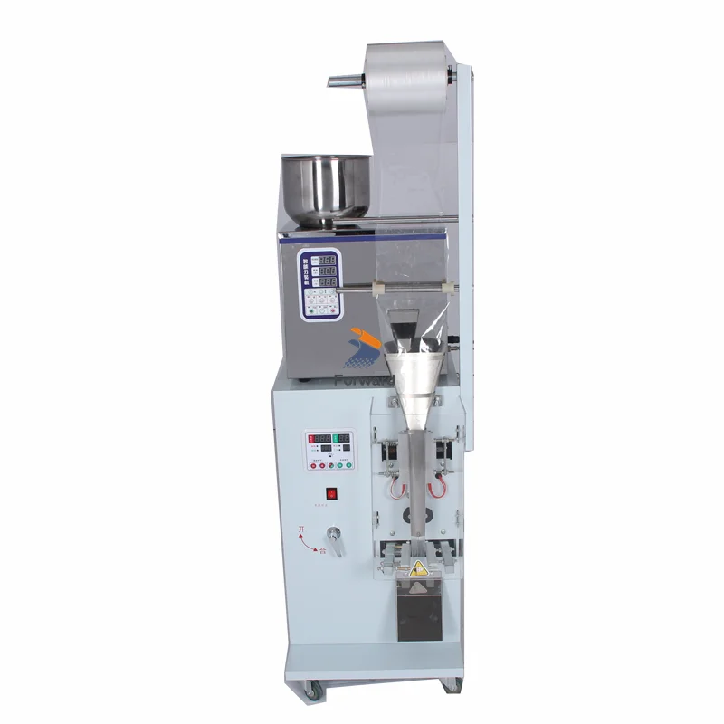 1-100g Automatic Particles Packing Machine Vertical Form Fix Quantify Fill/Seal Machine Tea Bag Three Side Seal Packing Machine